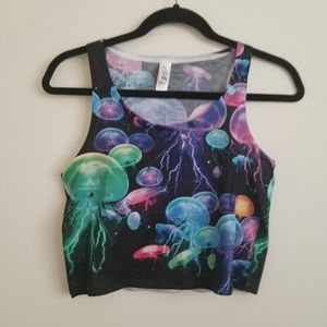 Jellyfish crop top